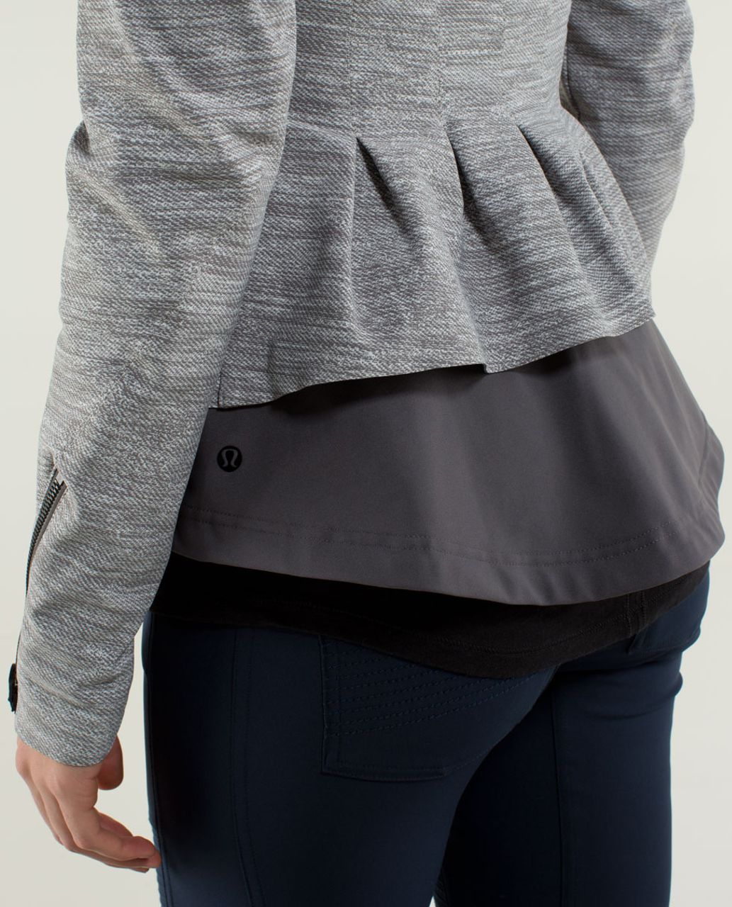 Lululemon Bust A Move Jacket - Commuter Denim Silver Spoon Slate / Soot Light