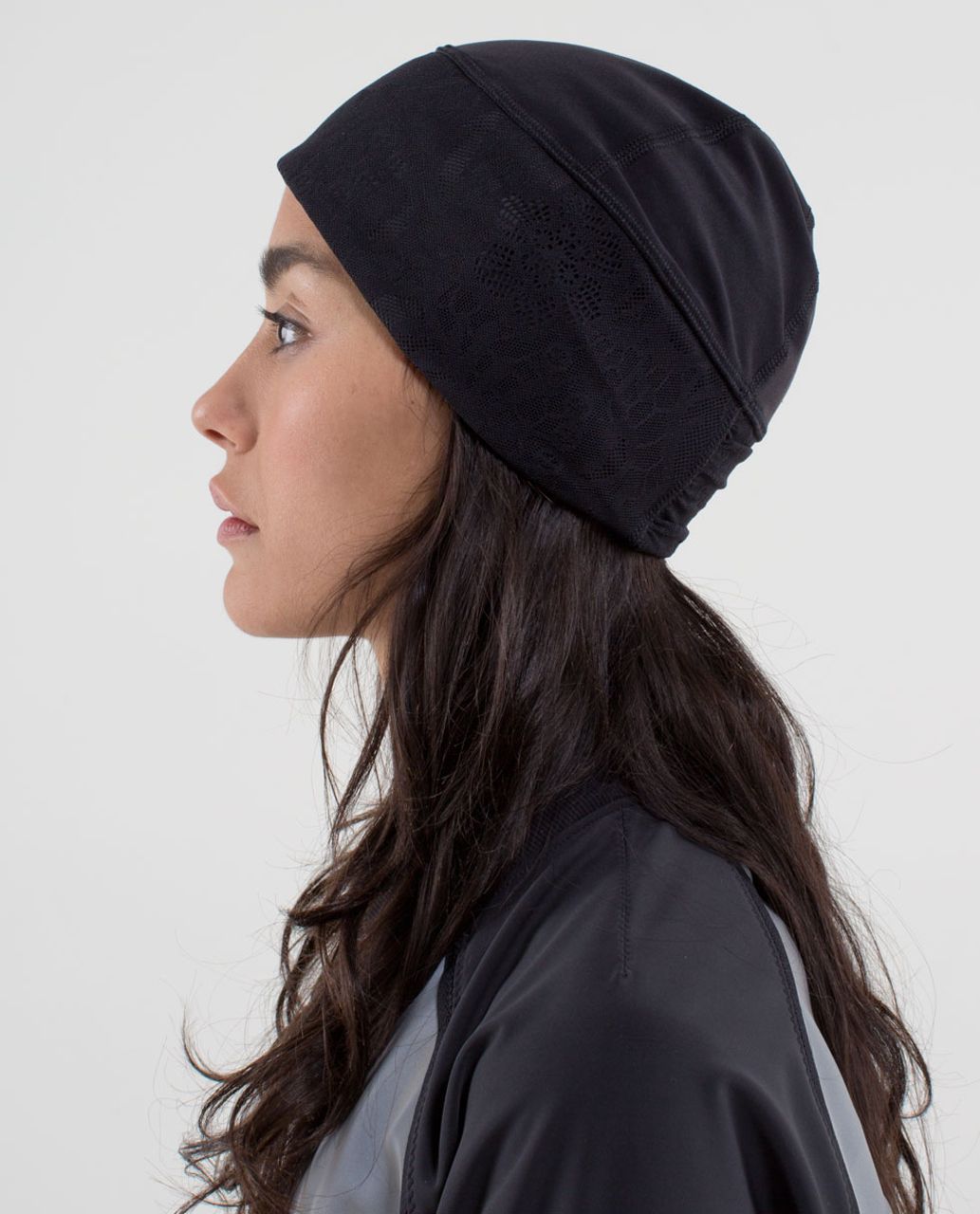 Lululemon Frosty Run Toque *Reflective - Black /  Black