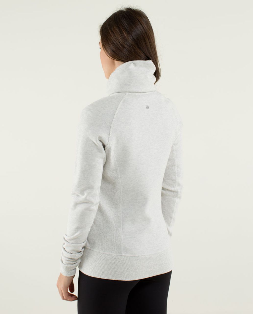 Lululemon Scuba Hoodie - Heathered White / White - lulu fanatics