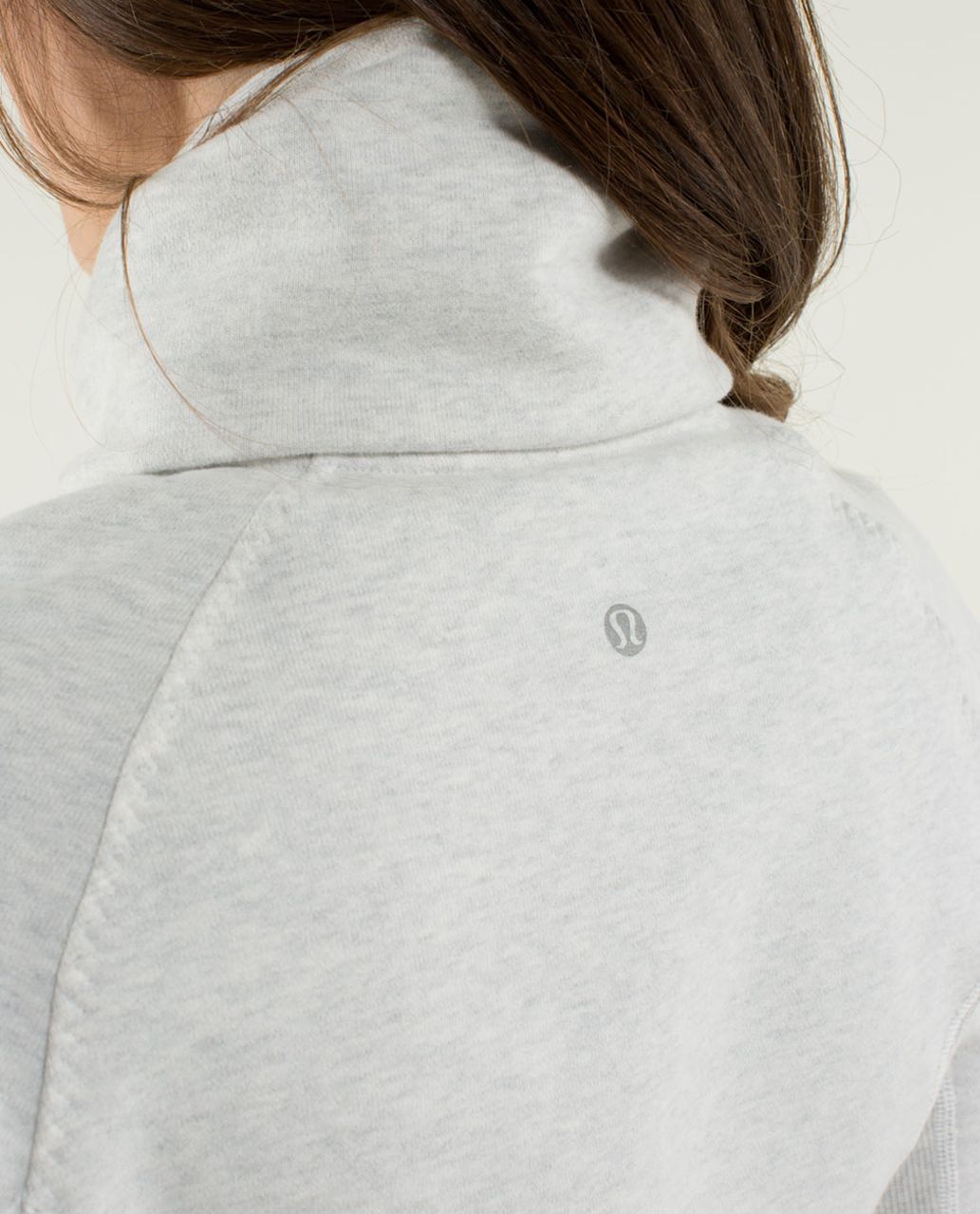 Lululemon Calm & Cozy Jacket - Heathered White /  White