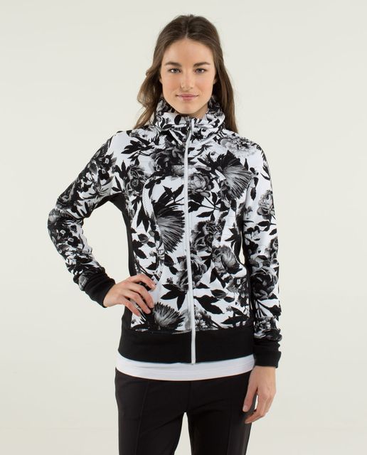 Lululemon Calm & Cozy Jacket Heathered Winter Orchid/Deep