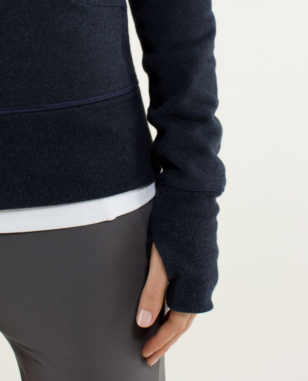 Lululemon Calm & Cozy Jacket - Heathered Inkwell / Inkwell