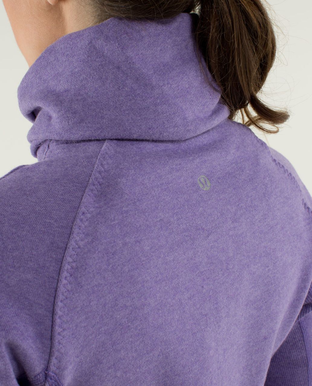 Lululemon Calm & Cozy Jacket - Heathered Winter Orchid / Deep Zinfandel ...