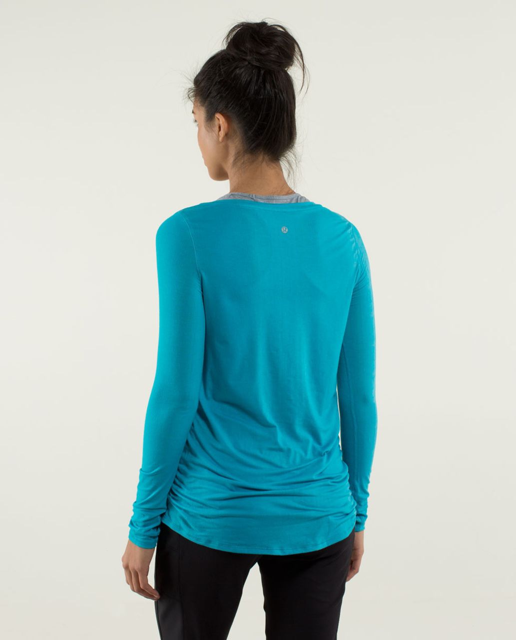 Lululemon Inner Calm Long Sleeve - Misty Stripe Burnout Surge