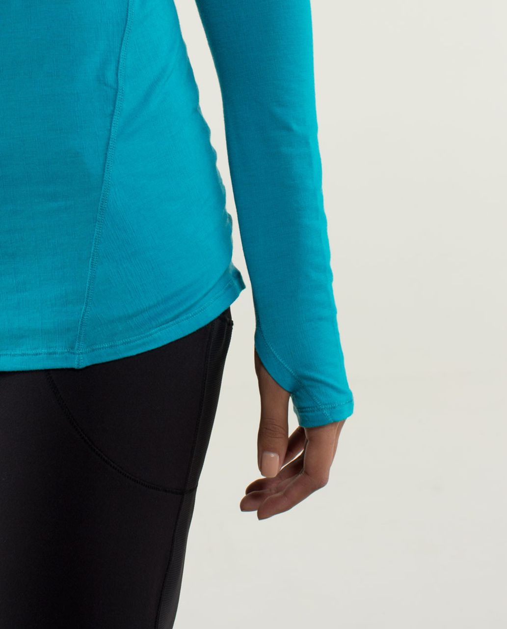 Lululemon Inner Calm Long Sleeve - Misty Stripe Burnout Surge