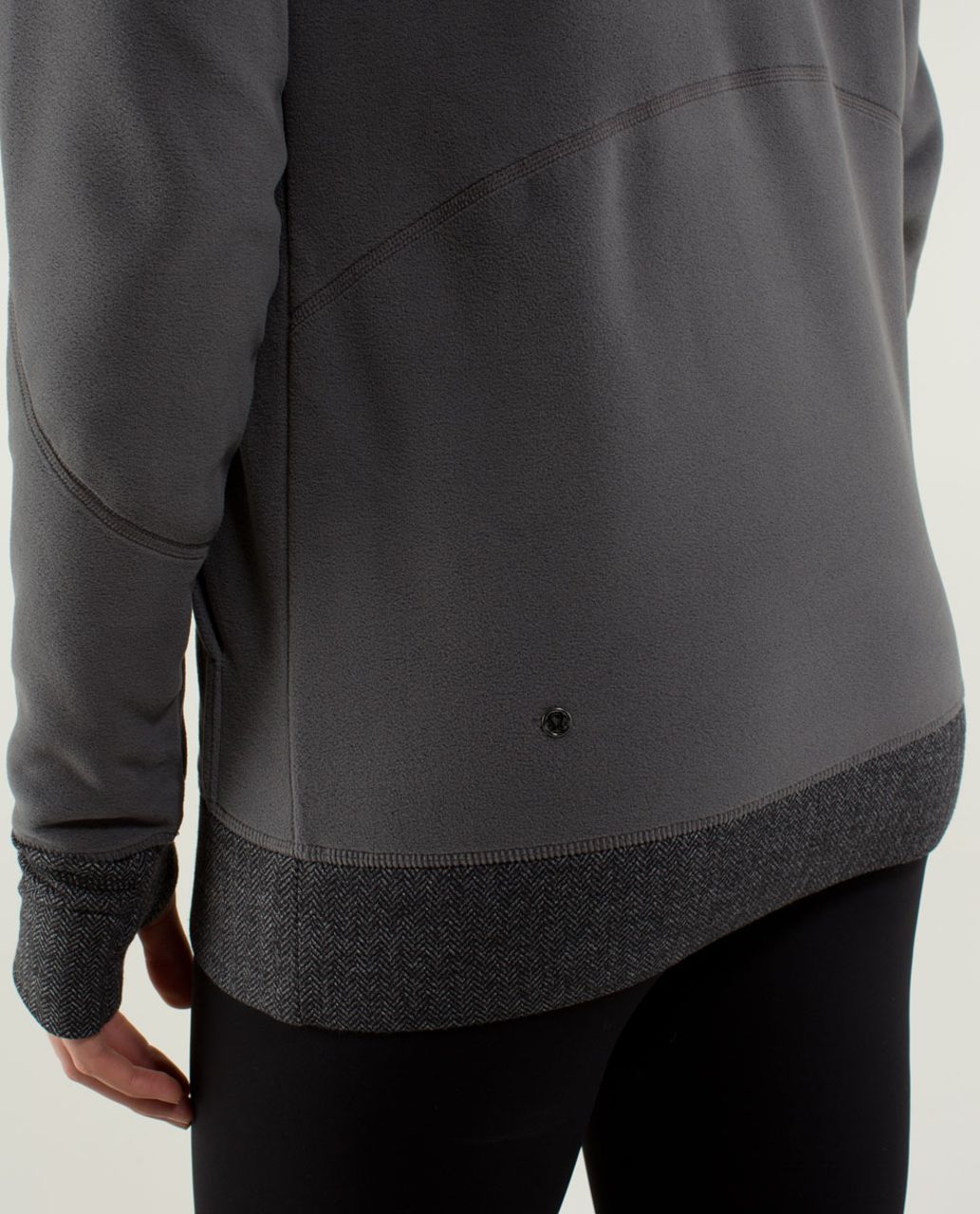 Lululemon Runaway Fleece - Soot Light / Heathered Medium Grey