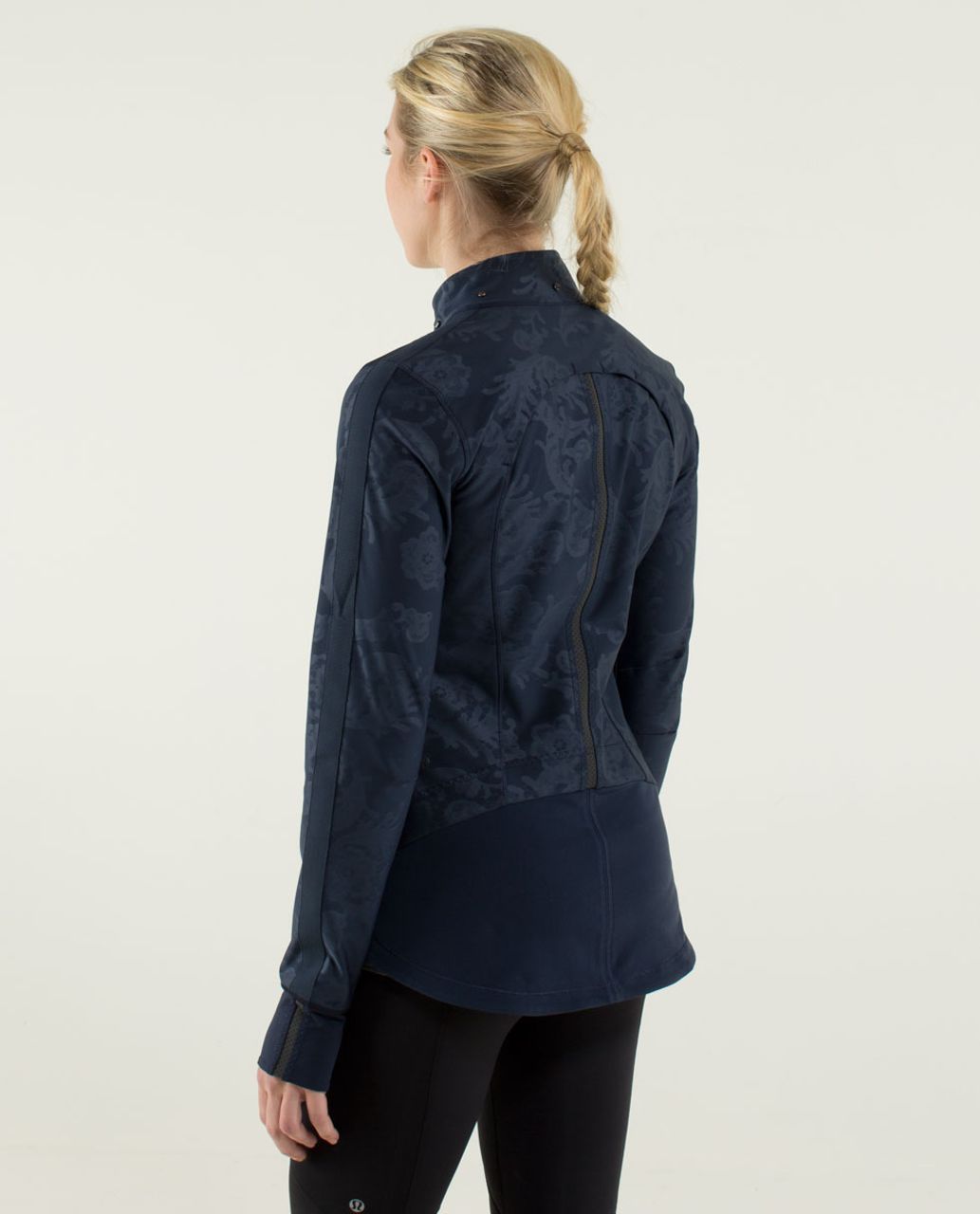 Lululemon Keep It Up Jacket - Laceoflage Embossed Inkwell / Inkwell