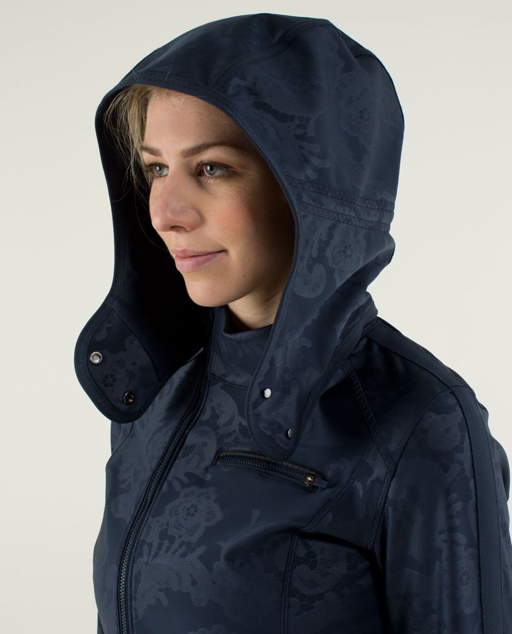 Lululemon Keep It Up Jacket - Laceoflage Embossed Inkwell / Inkwell