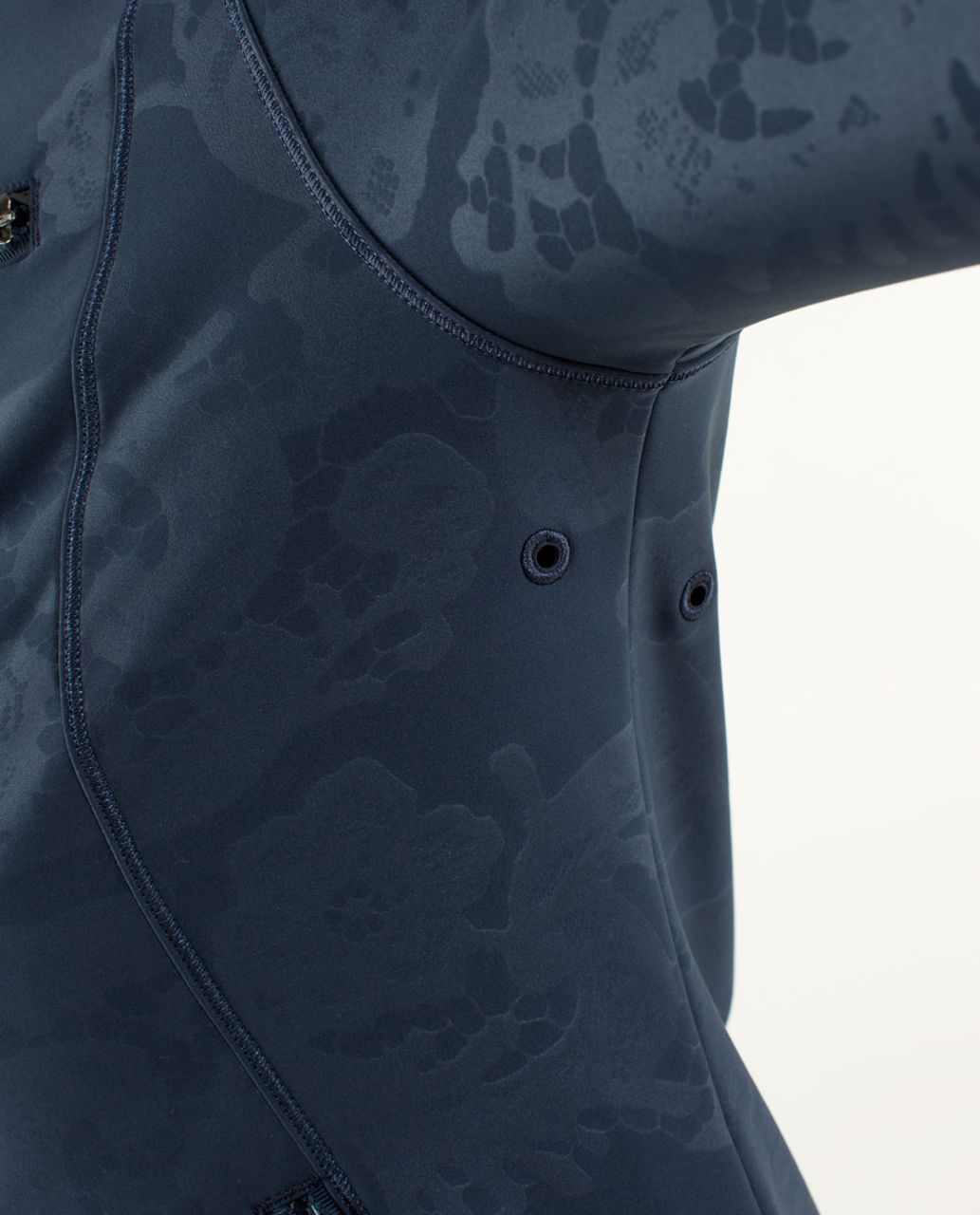 Lululemon Keep It Up Jacket - Laceoflage Embossed Inkwell / Inkwell