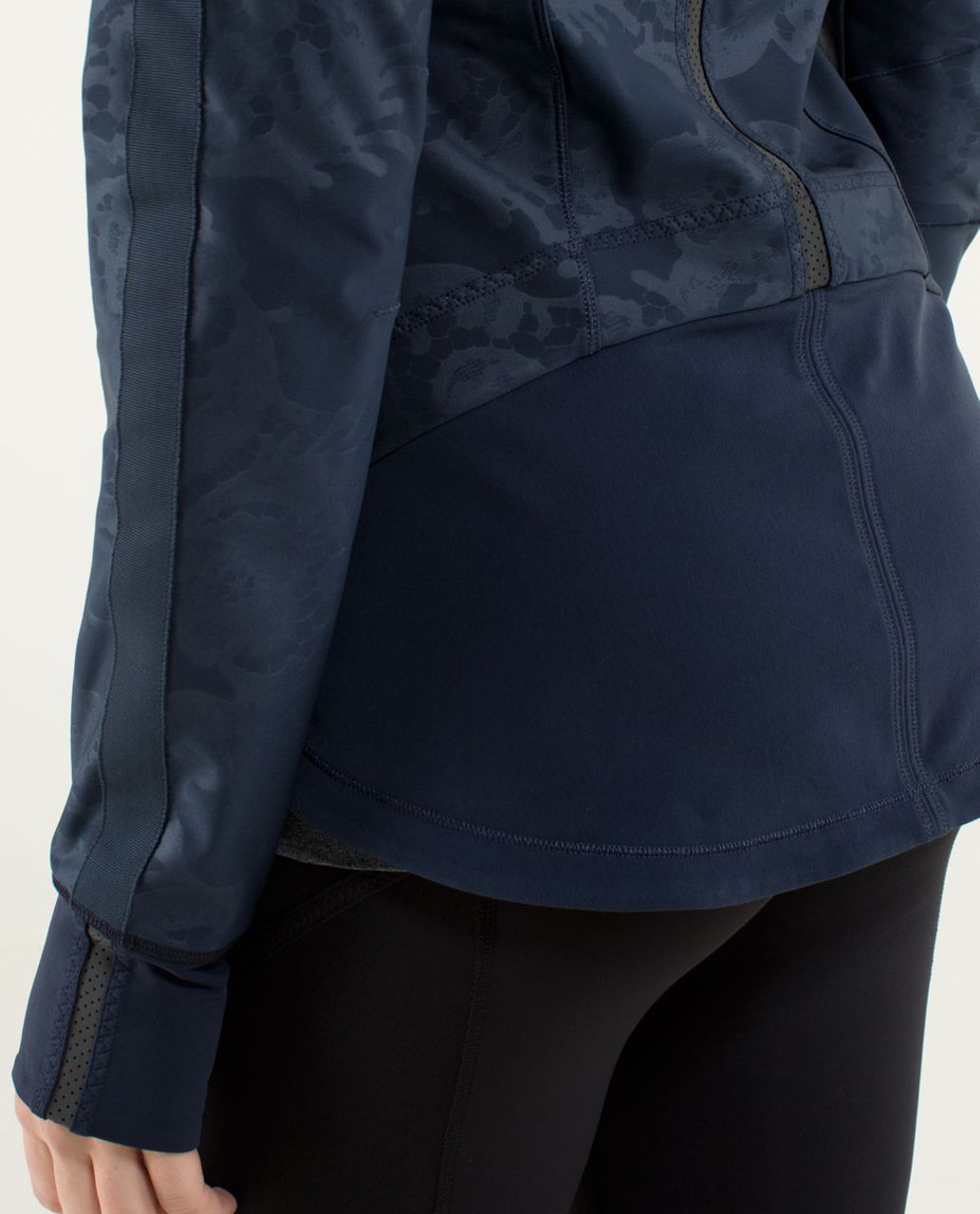 Lululemon Keep It Up Jacket - Laceoflage Embossed Inkwell / Inkwell