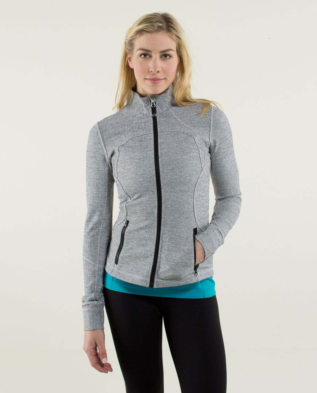 Lululemon Define Jacket - Heathered Herringbone Heathered Black