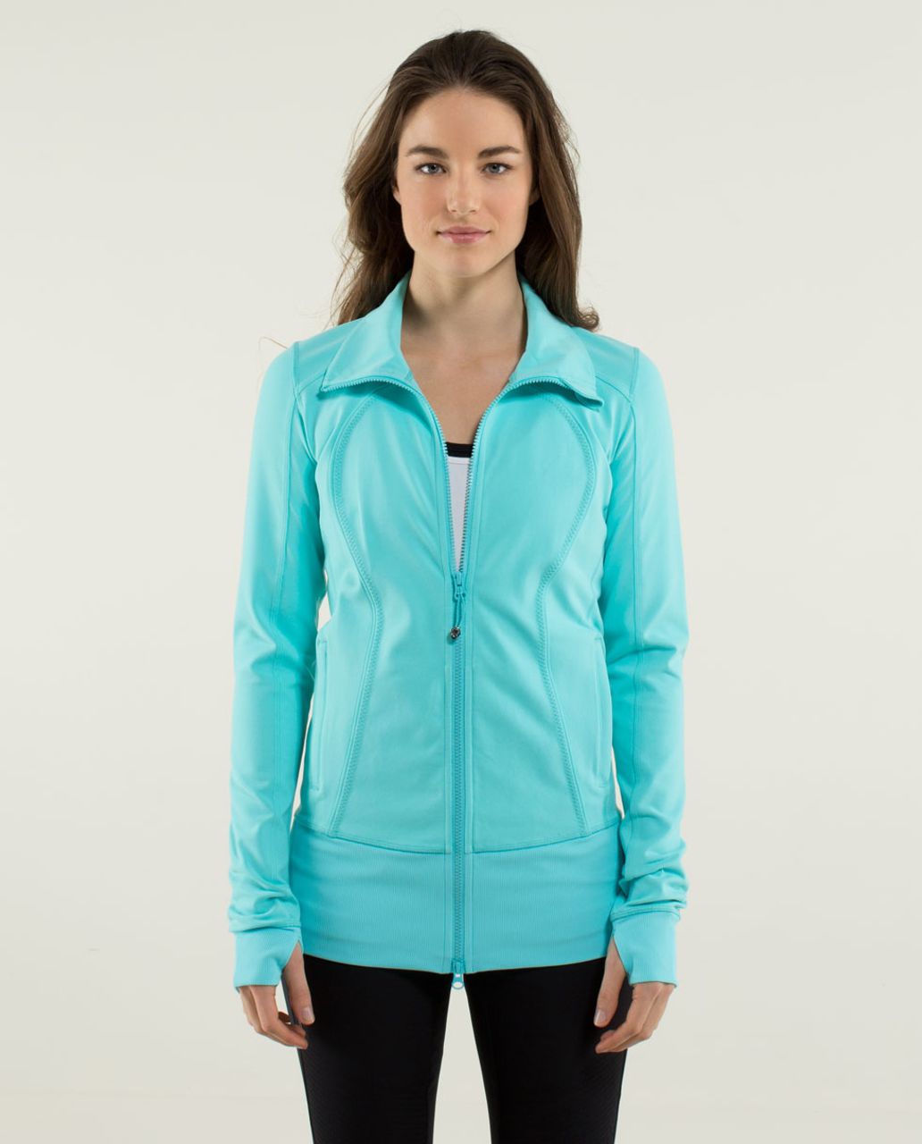 Lululemon Nice Asana Jacket - Angel Blue