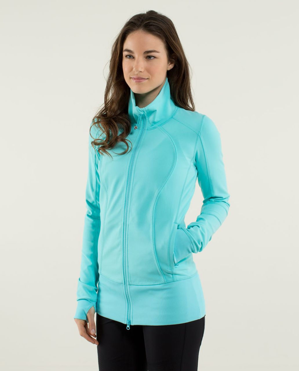 Lululemon Nice Asana Jacket - Angel Blue