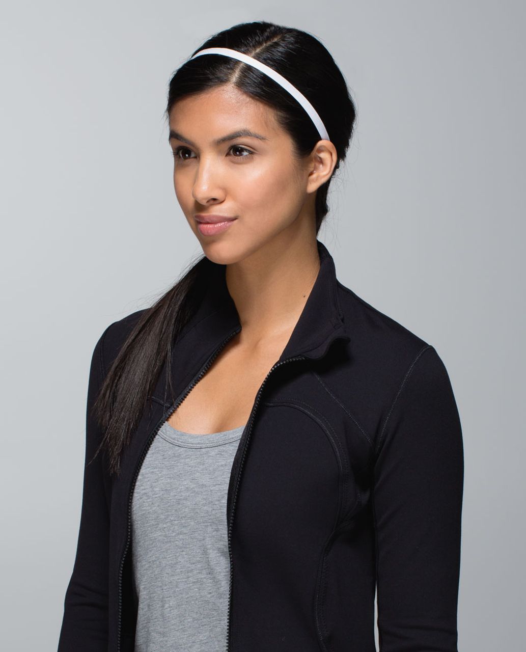 Lululemon Skinniest Satin Pirouette Headband - White