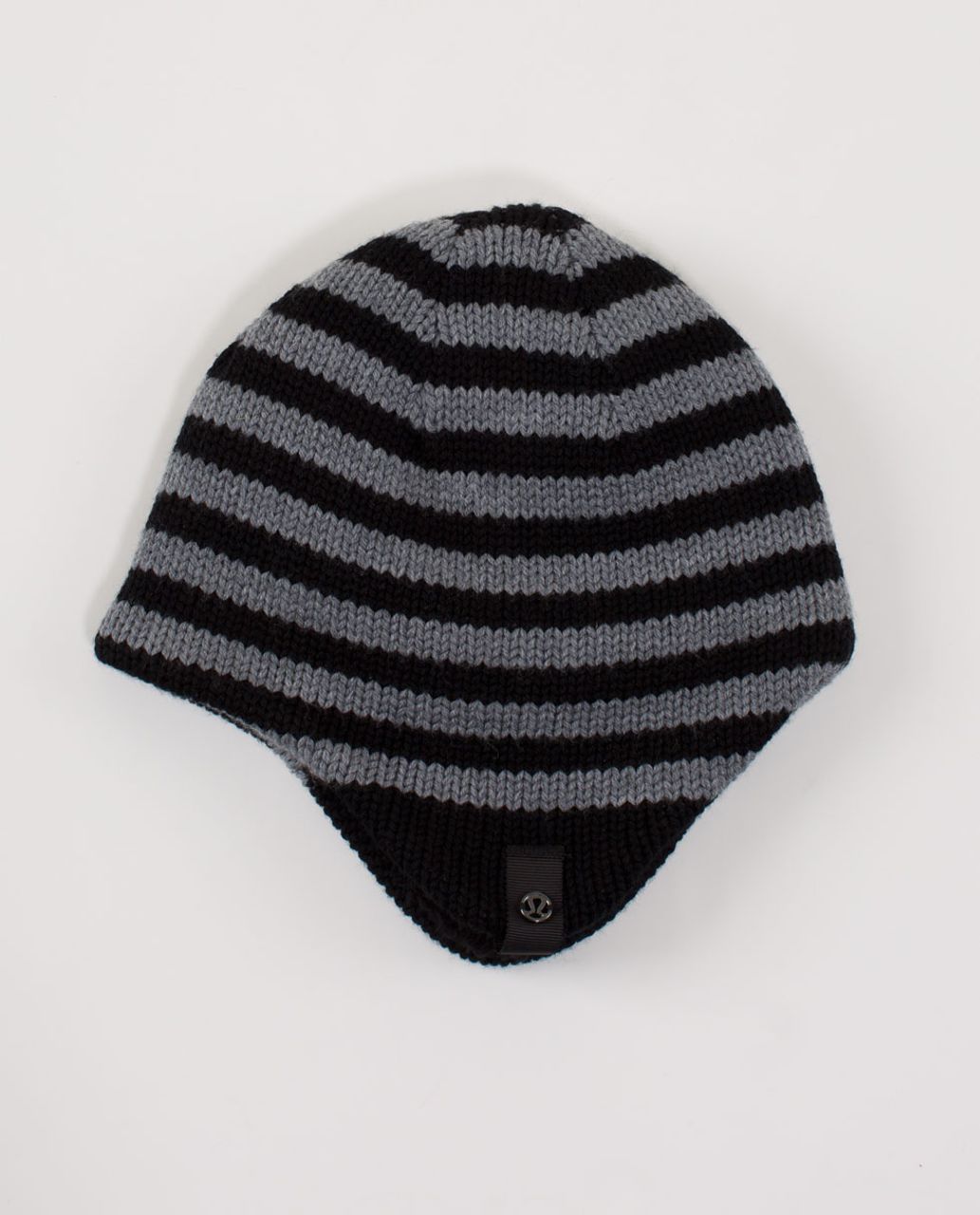 Lululemon Cozy Up Ear Flap Toque - Heathered Medium Grey / Black