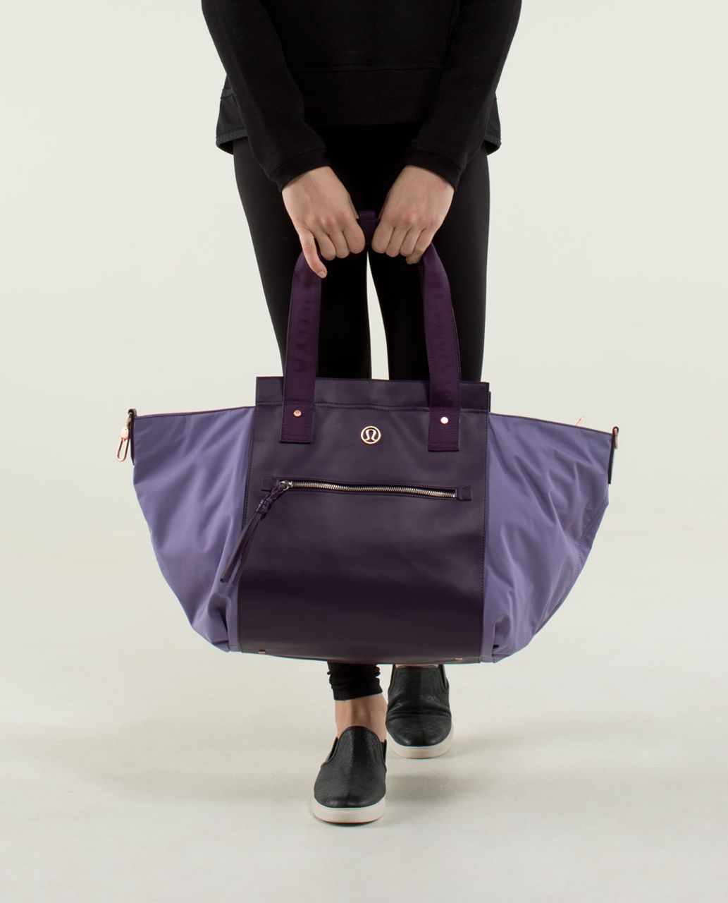 Lululemon Carry Me Om Tote - Winter Orchid / Deep Zinfandel