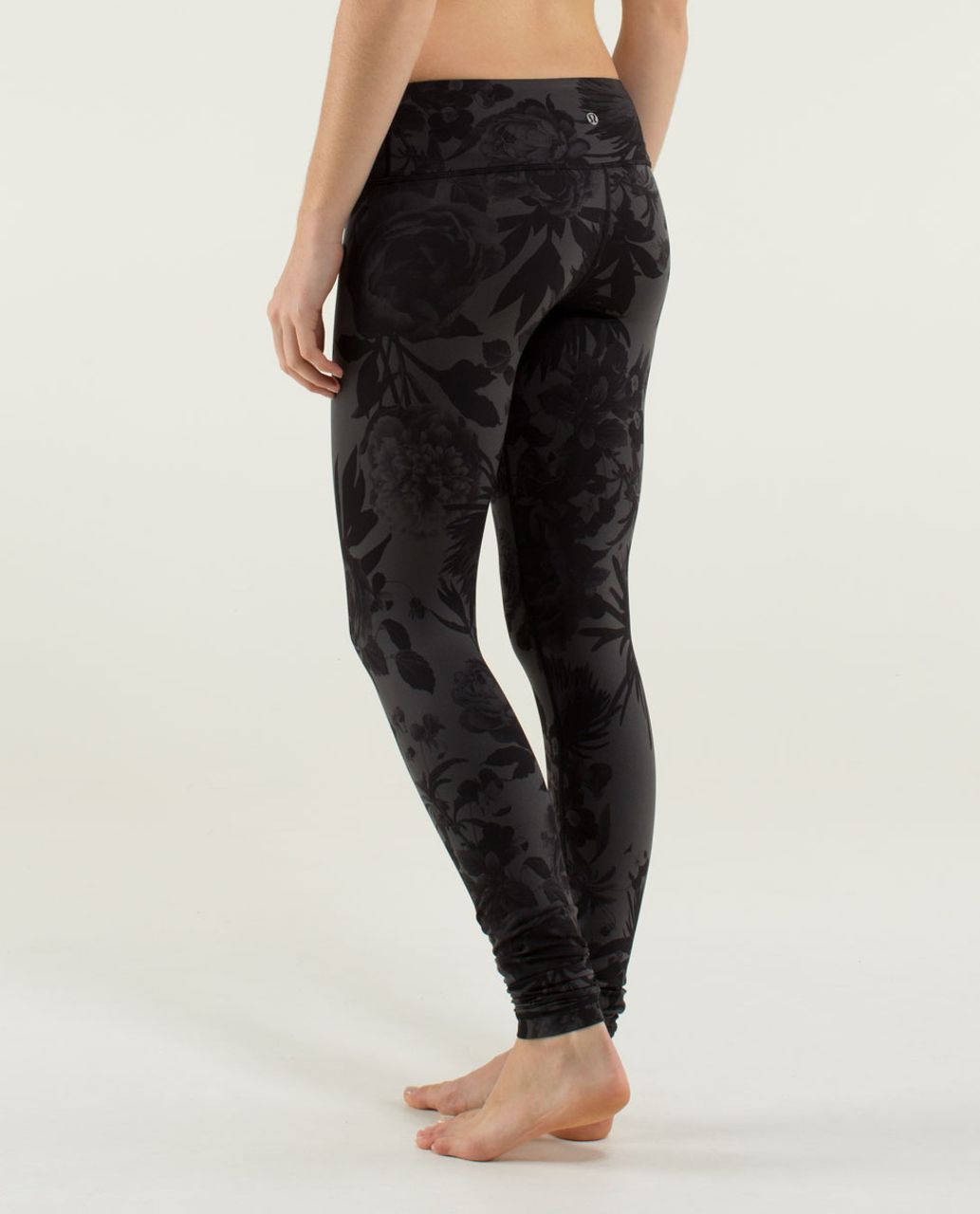 Lululemon Wunder Under Pant - Brisk Bloom Black Soot / Parallel Stripe  Blackwhite - lulu fanatics