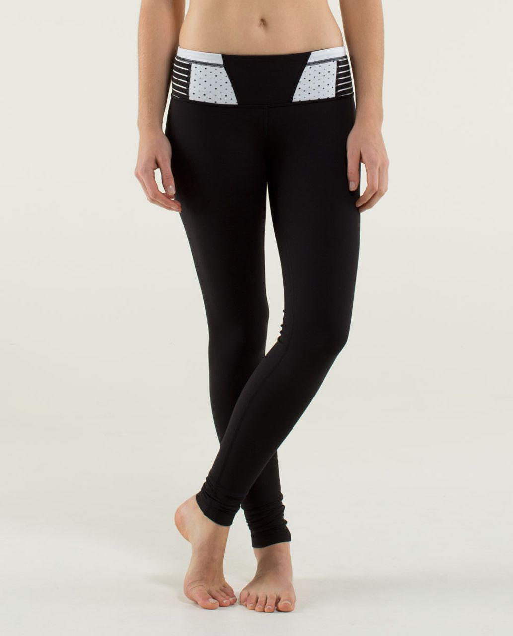 Lululemon Wunder Under Pant - Black / Quilting Winter 9 - lulu fanatics