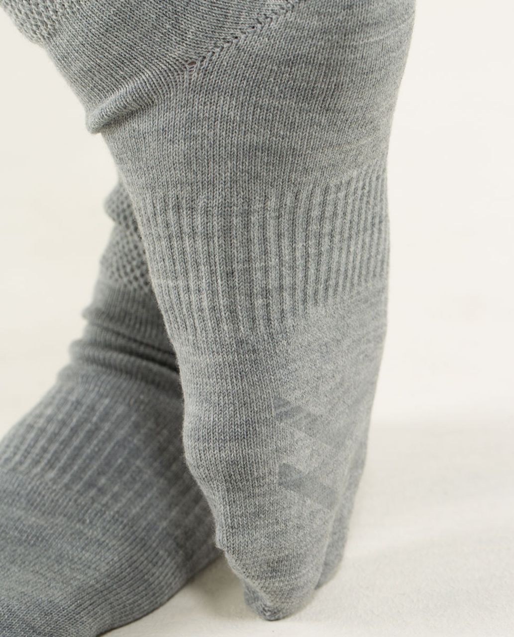 Lululemon Savasana Sock - Silver Spoon / Angel Wing