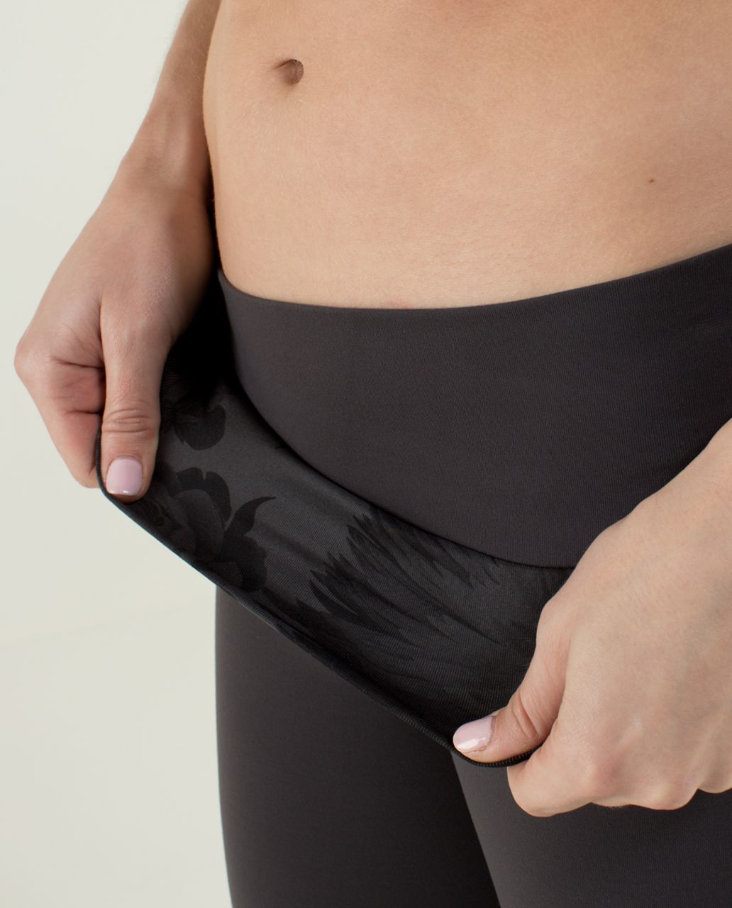 Lululemon Astro Pant (Regular) *Full-On Luon - Soot / Brisk Bloom Black  Soot / Black - lulu fanatics