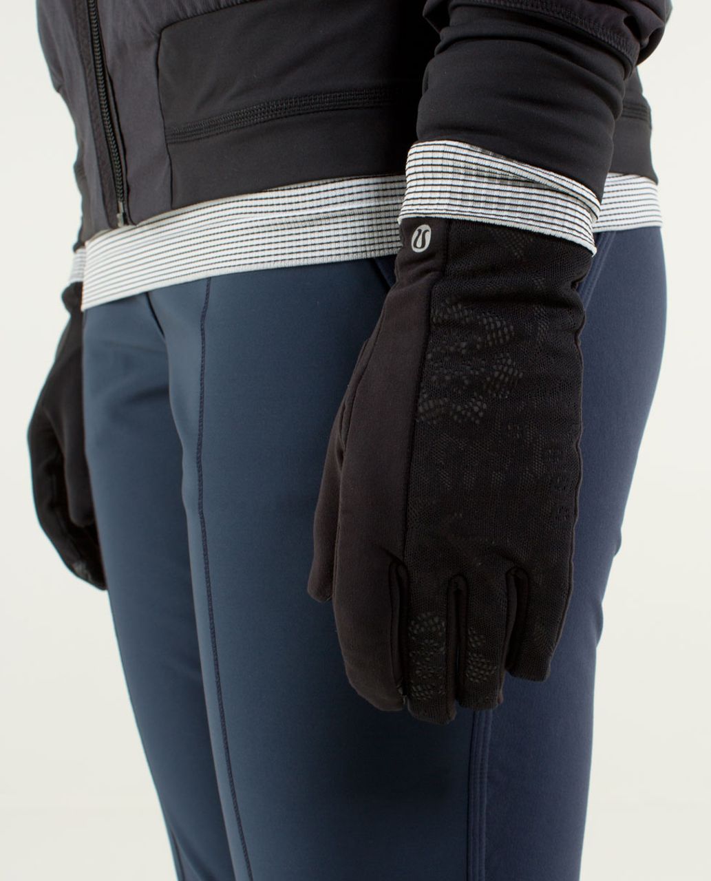 Lululemon Frosty Run Gloves *Reflective - Black (First Release)