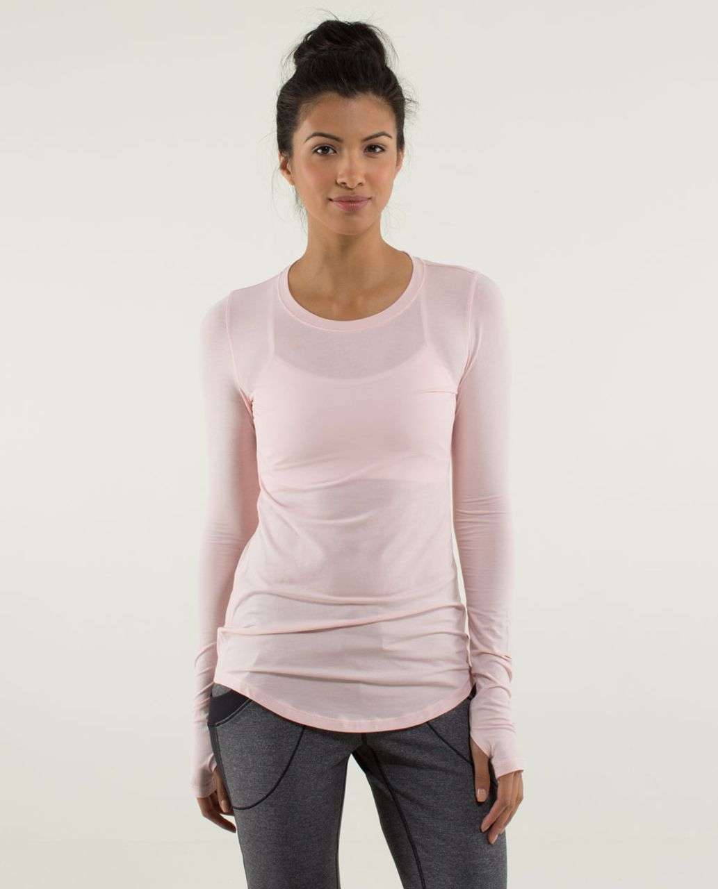 Lululemon Karma Long Sleeve - Pretty Pink