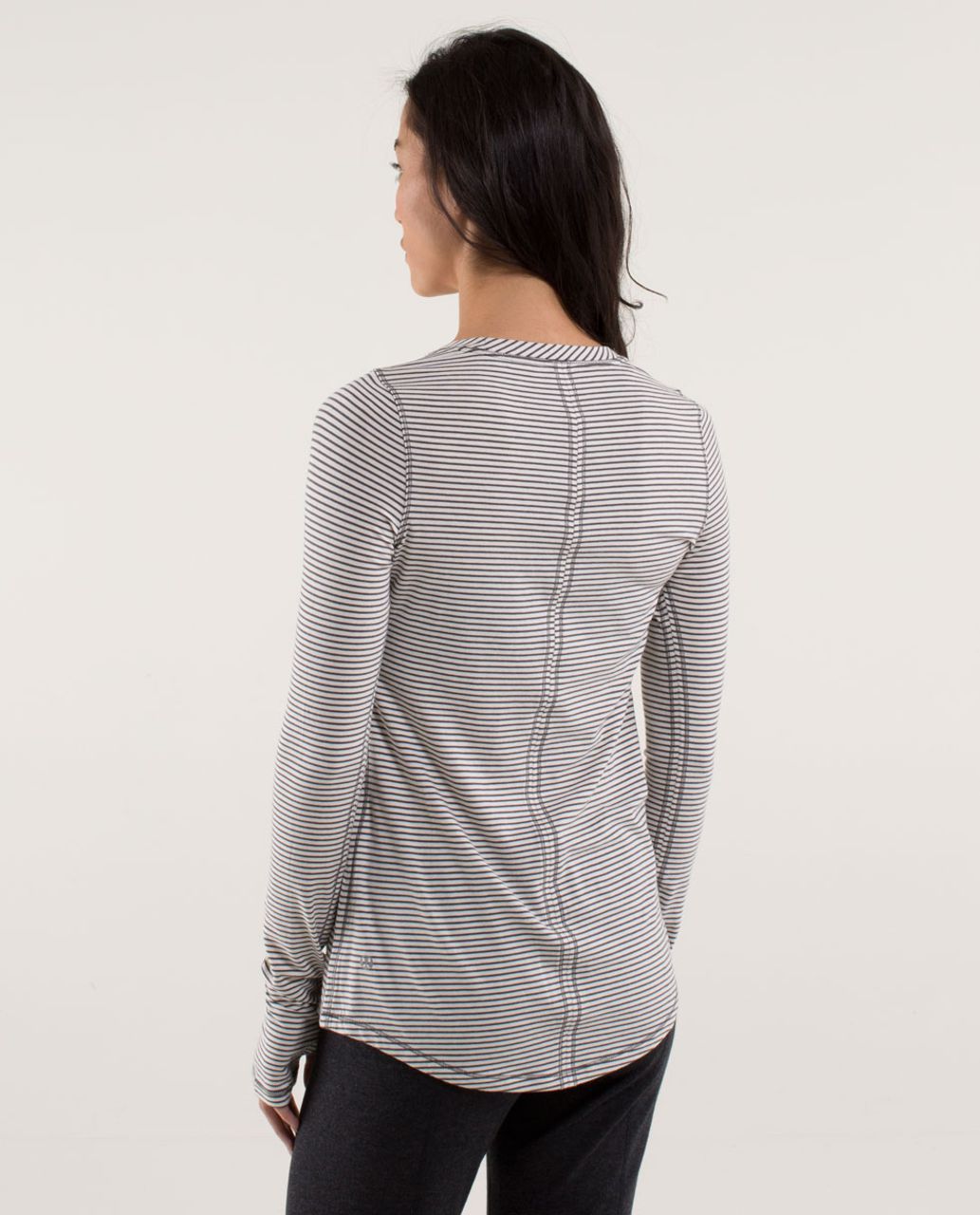 Lululemon Karma Long Sleeve - Hyper Stripe Angel Wing