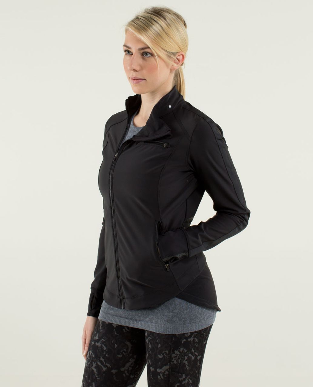 Lululemon Keep It Up Jacket - Black - lulu fanatics