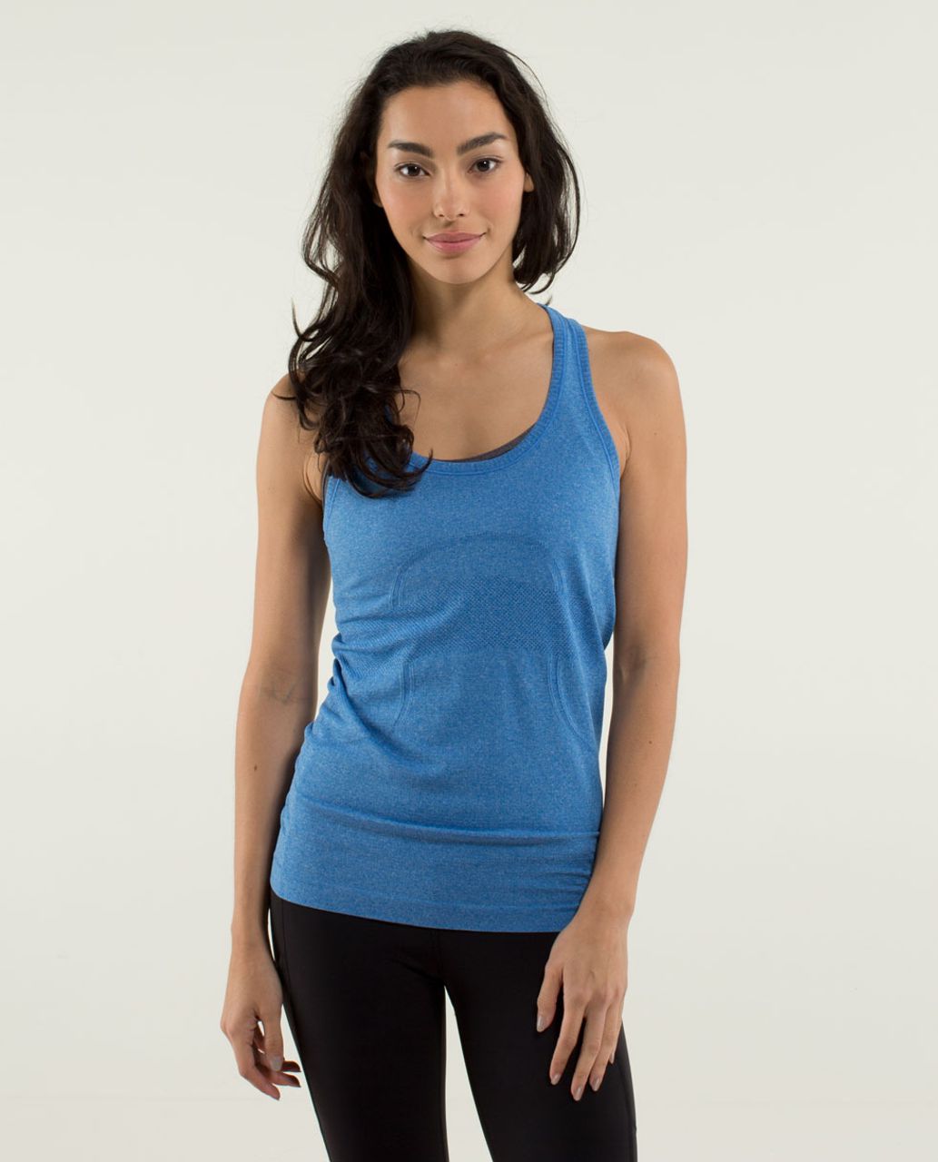 Lululemon Run:  Swiftly Tech Racerback - Heathered Baroque Blue