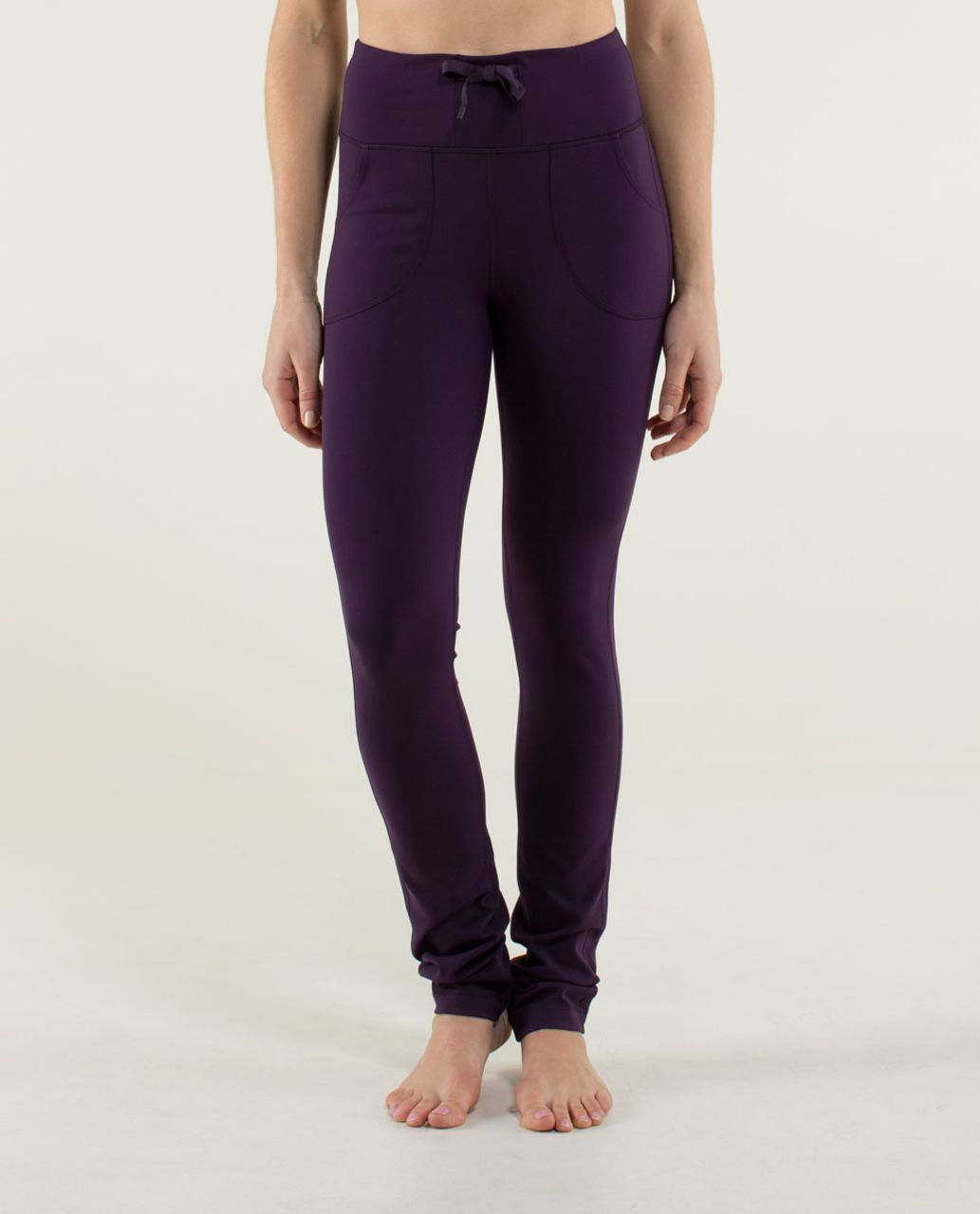 Lululemon Skinny Will Pant *Full-On Luon - Deep Zinfandel