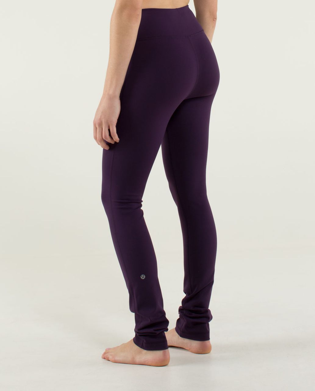 Lululemon Skinny Will Pant Fullon Luon Variegated Knit Black