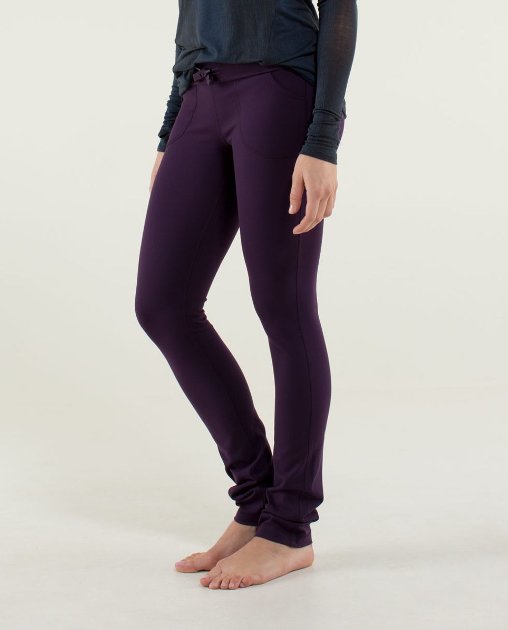 Lululemon Skinny Will Pant *Full-On Luon - Deep Zinfandel - lulu fanatics