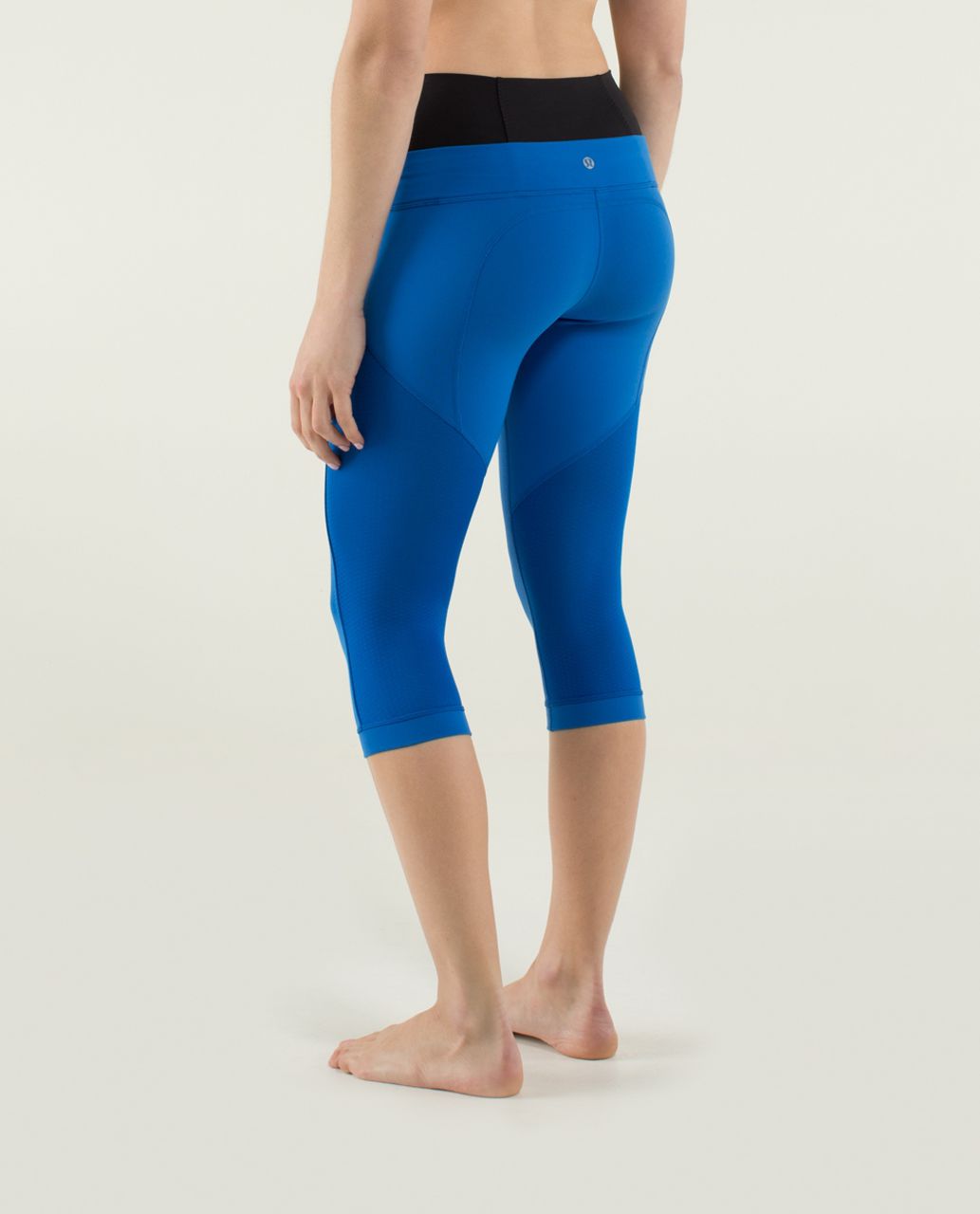 Lululemon Bhakti Yoga Crop - Baroque Blue / Black