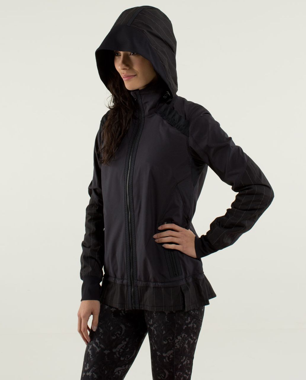 Lululemon Run:  Bandit Jacket *Reflective - Black