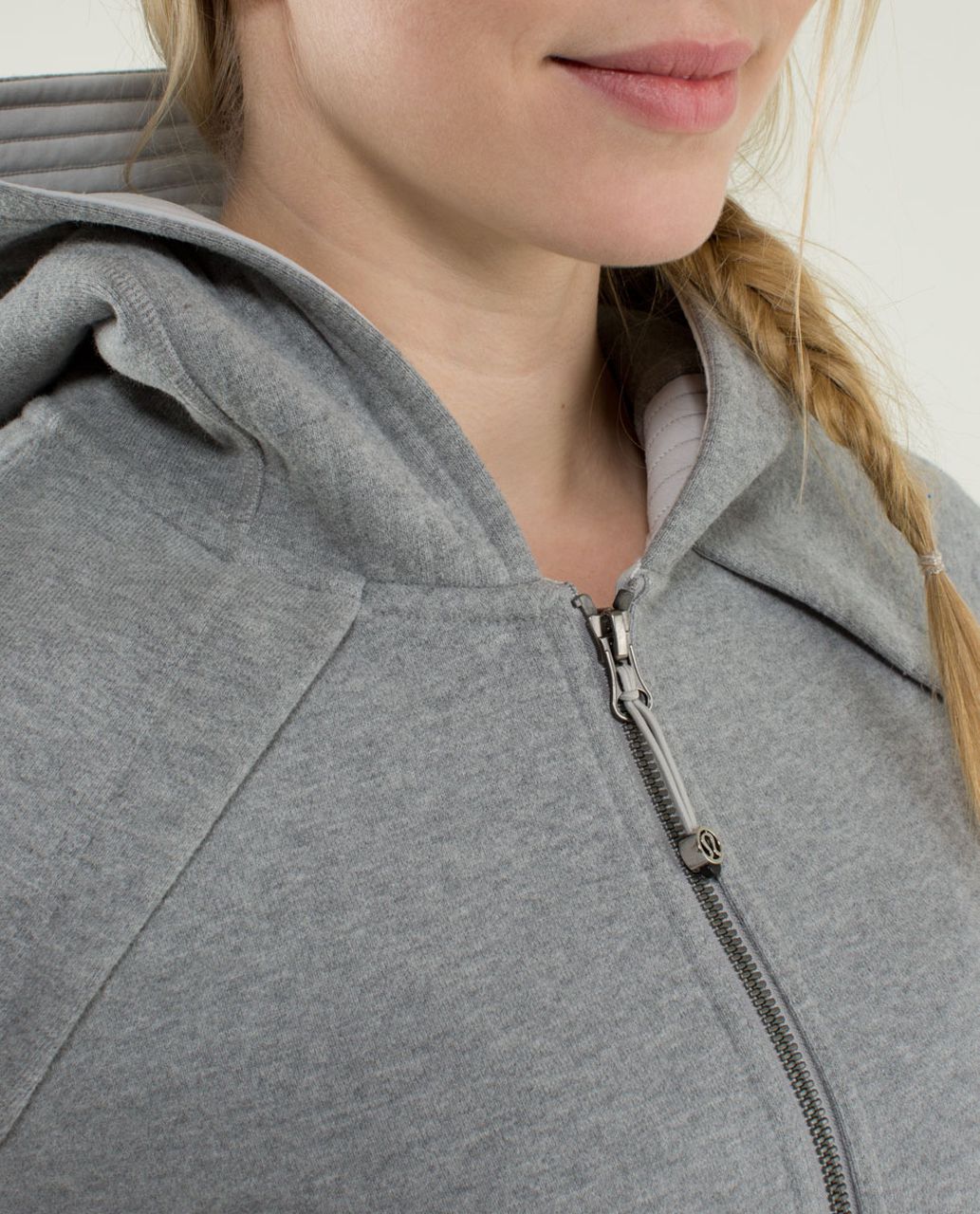 Lululemon Happy Yin Year Hoodie - Heathered Medium Grey / Silver Spoon / Silver Spoon / Heathered Medium Grey