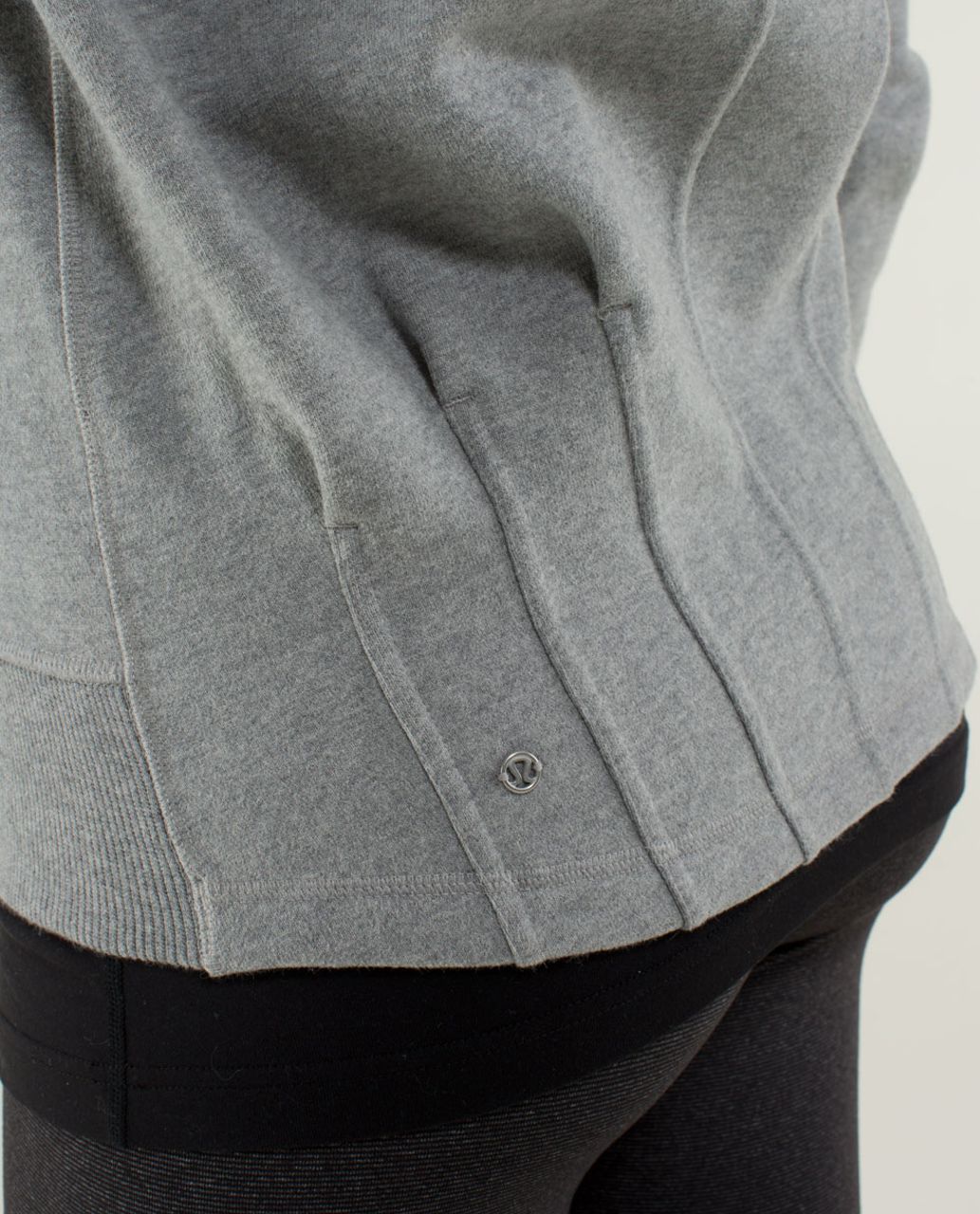 Lululemon Happy Yin Year Hoodie - Heathered Medium Grey / Silver Spoon / Silver Spoon / Heathered Medium Grey