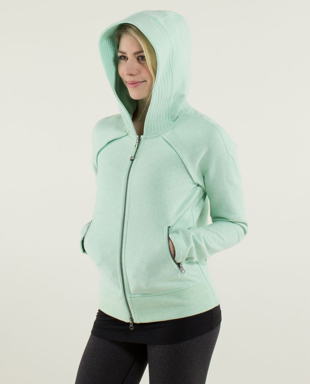 Lululemon Happy Yin Year Hoodie - Heathered Fresh Teal / Very Green / Fresh Teal / Heathered Fresh Teal