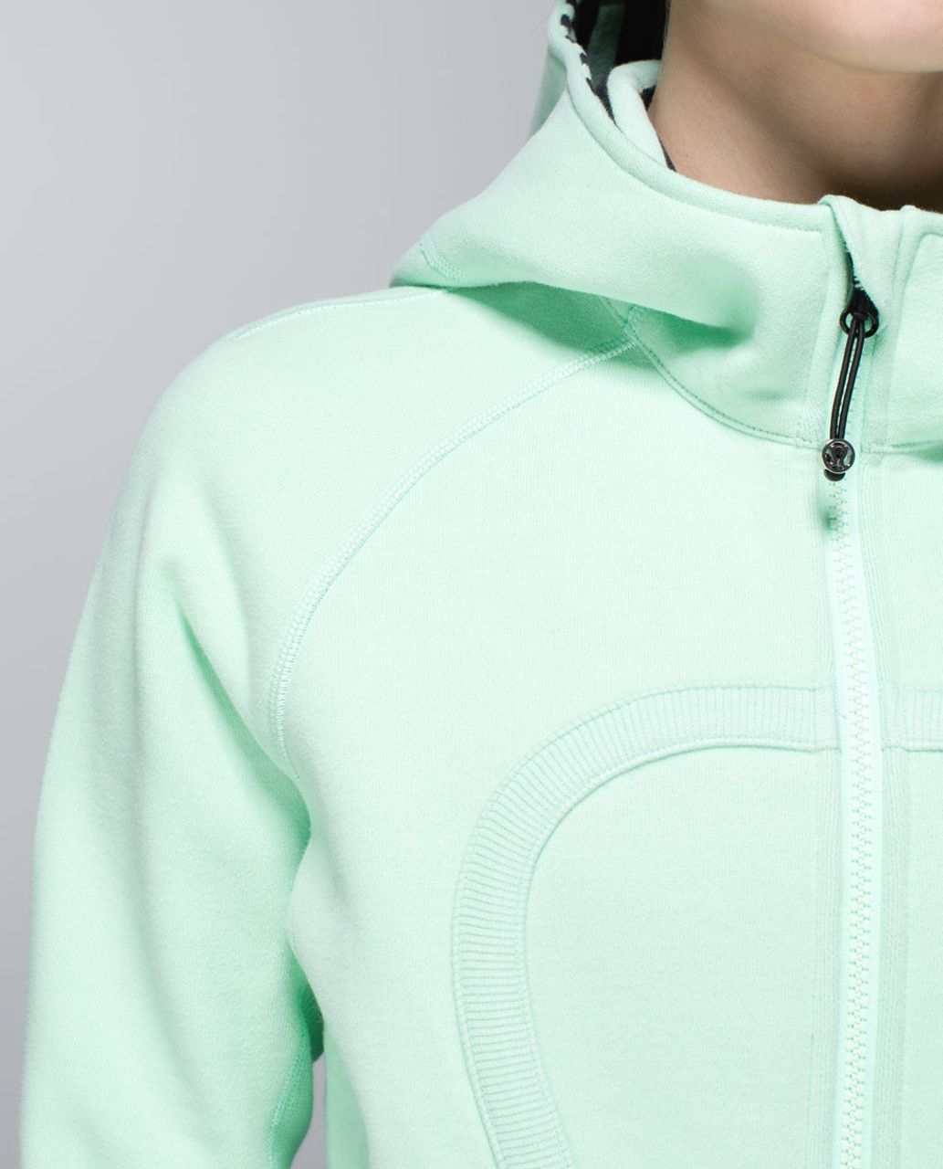 Lululemon Scuba Hoodie *Stretch (Lined Hood) - Fresh Teal / Very Green / Mini Hyper Stripe Fresh Teal / Apex Stripe