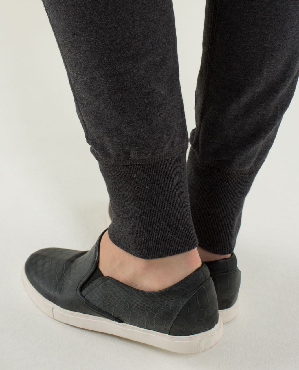 Lululemon Happy Yin Year Sweatpant - Heathered Black / Black / Black / Heathered Black