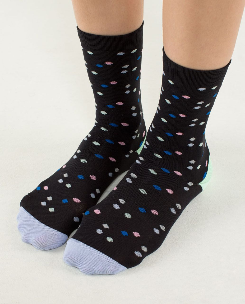 Lululemon Run For Fun Sock - Random Dot Multi