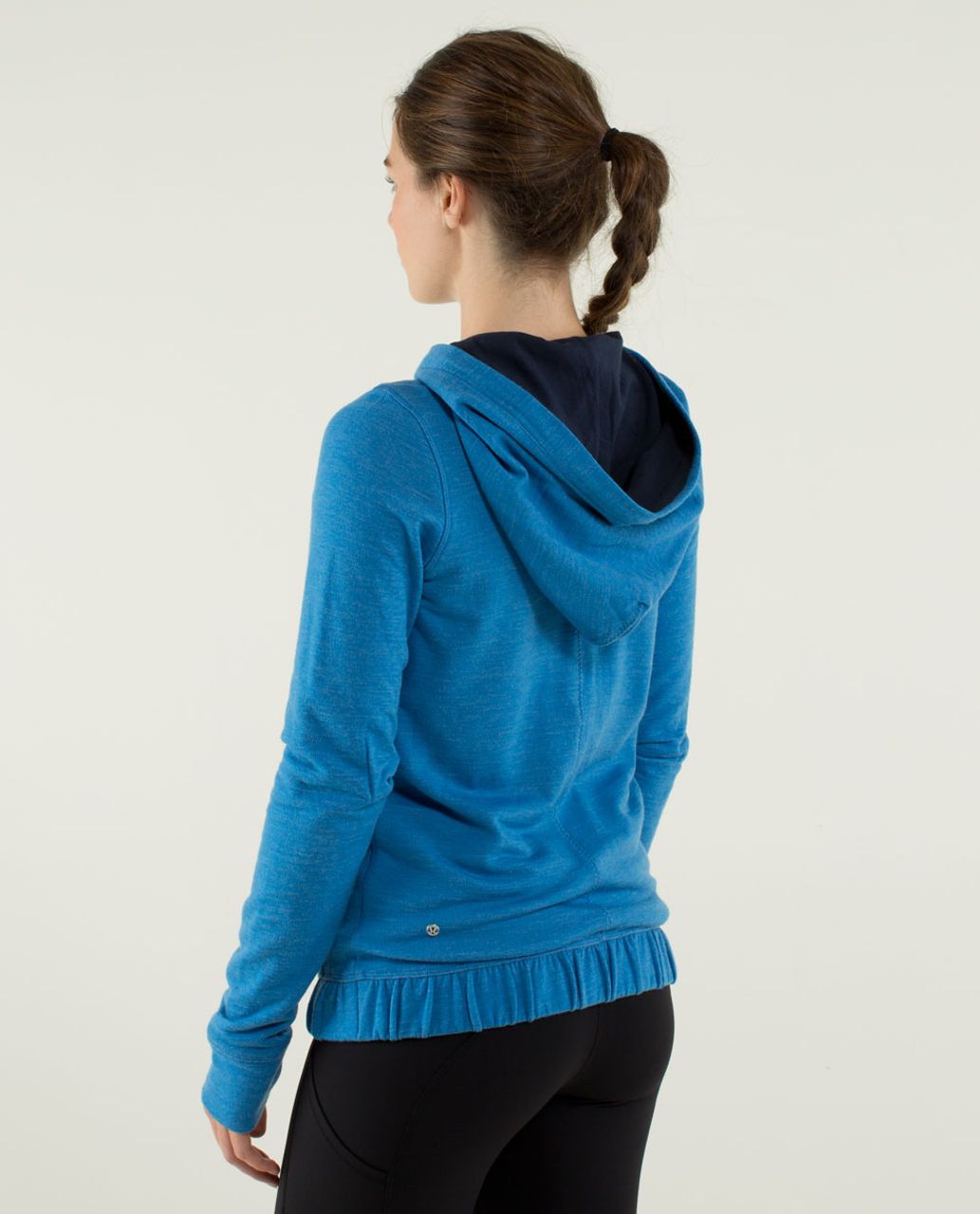 Lululemon Harmonious Hoodie - Heathered Cornflower / Inkwell