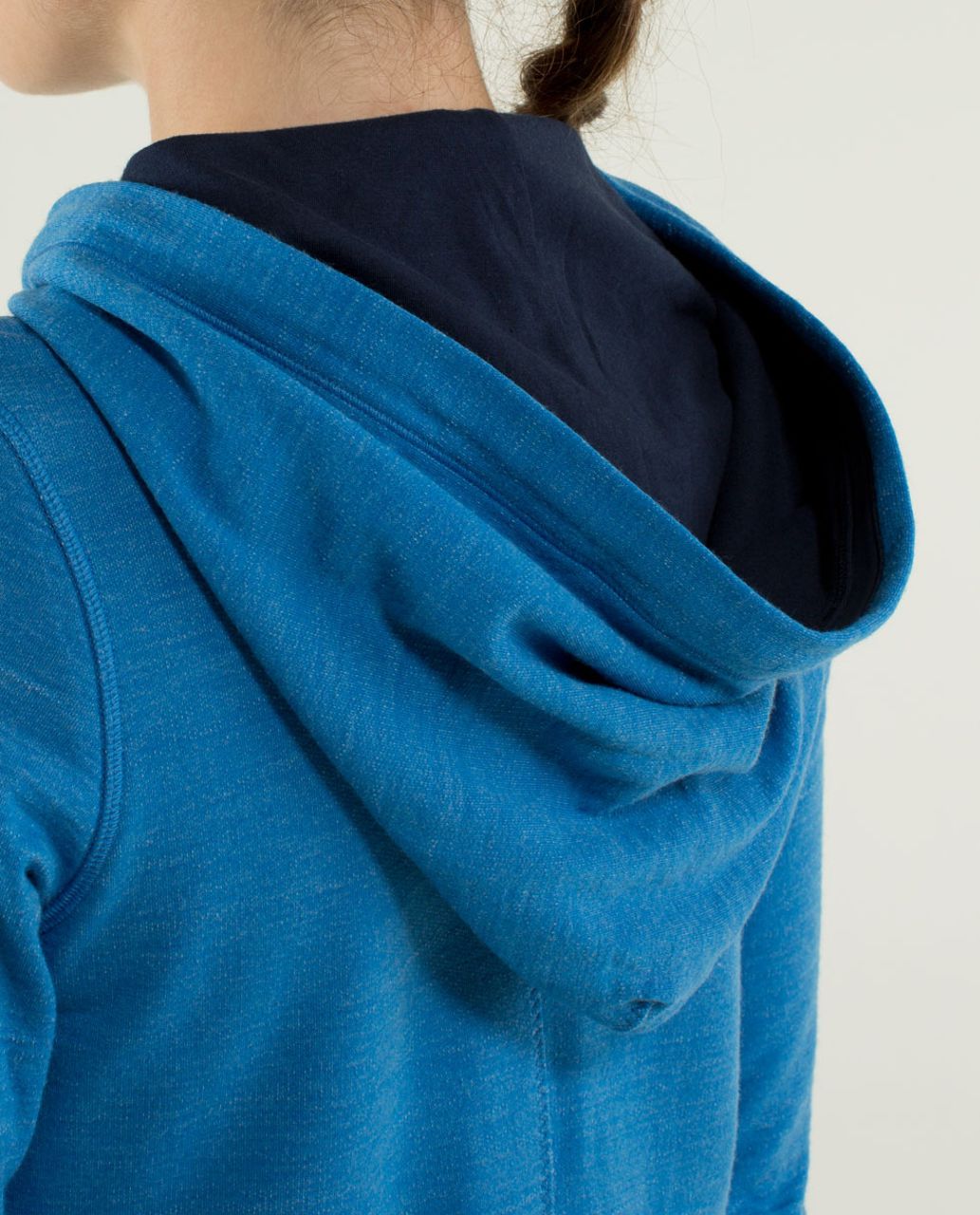 Lululemon Harmonious Hoodie - Heathered Cornflower / Inkwell