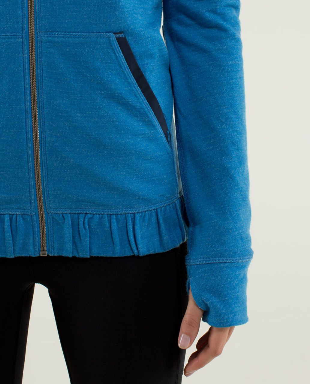 Lululemon Harmonious Hoodie - Heathered Cornflower / Inkwell