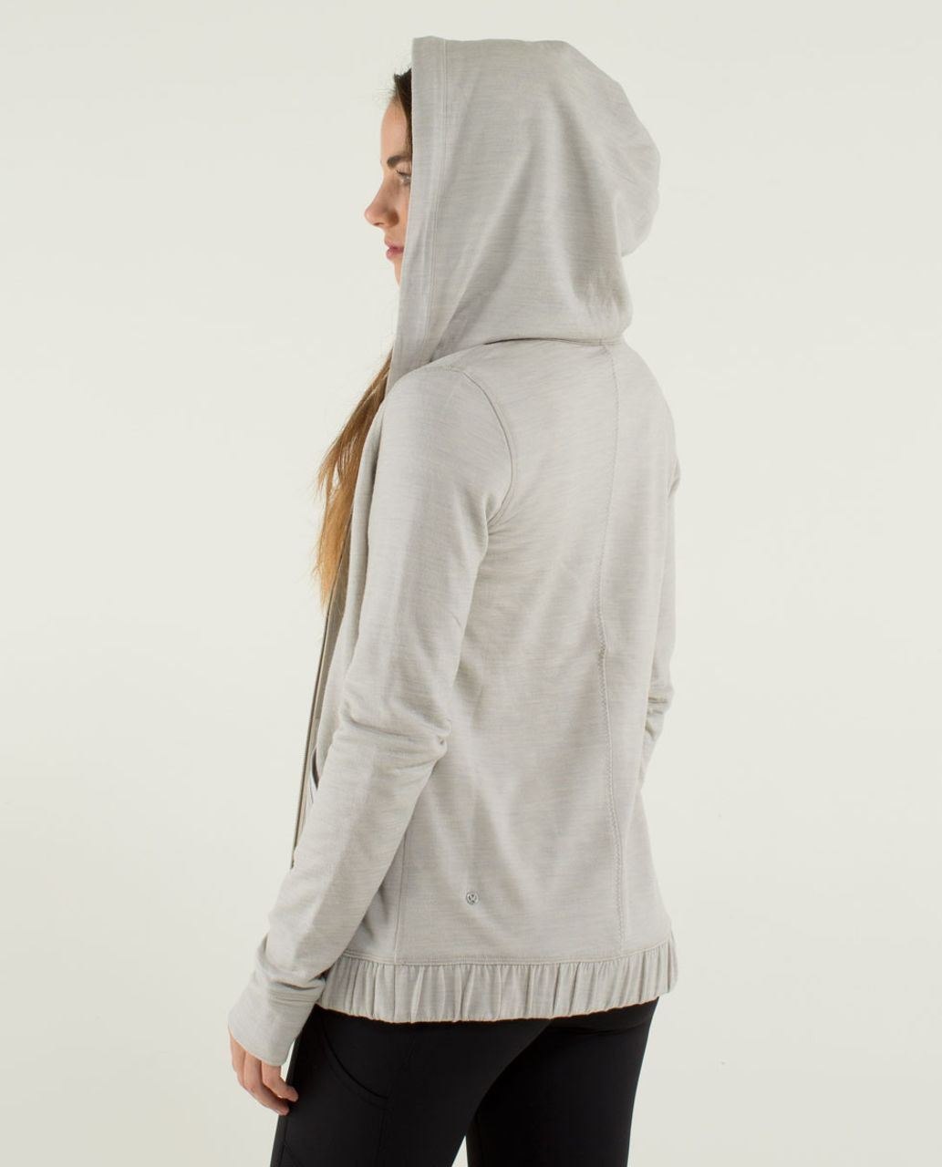 Lululemon Harmonious Hoodie - Heathered Buff / Silver Spoon / Silver Spoon