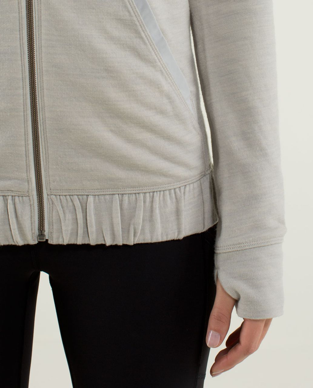 Lululemon Harmonious Hoodie - Heathered Buff / Silver Spoon / Silver Spoon