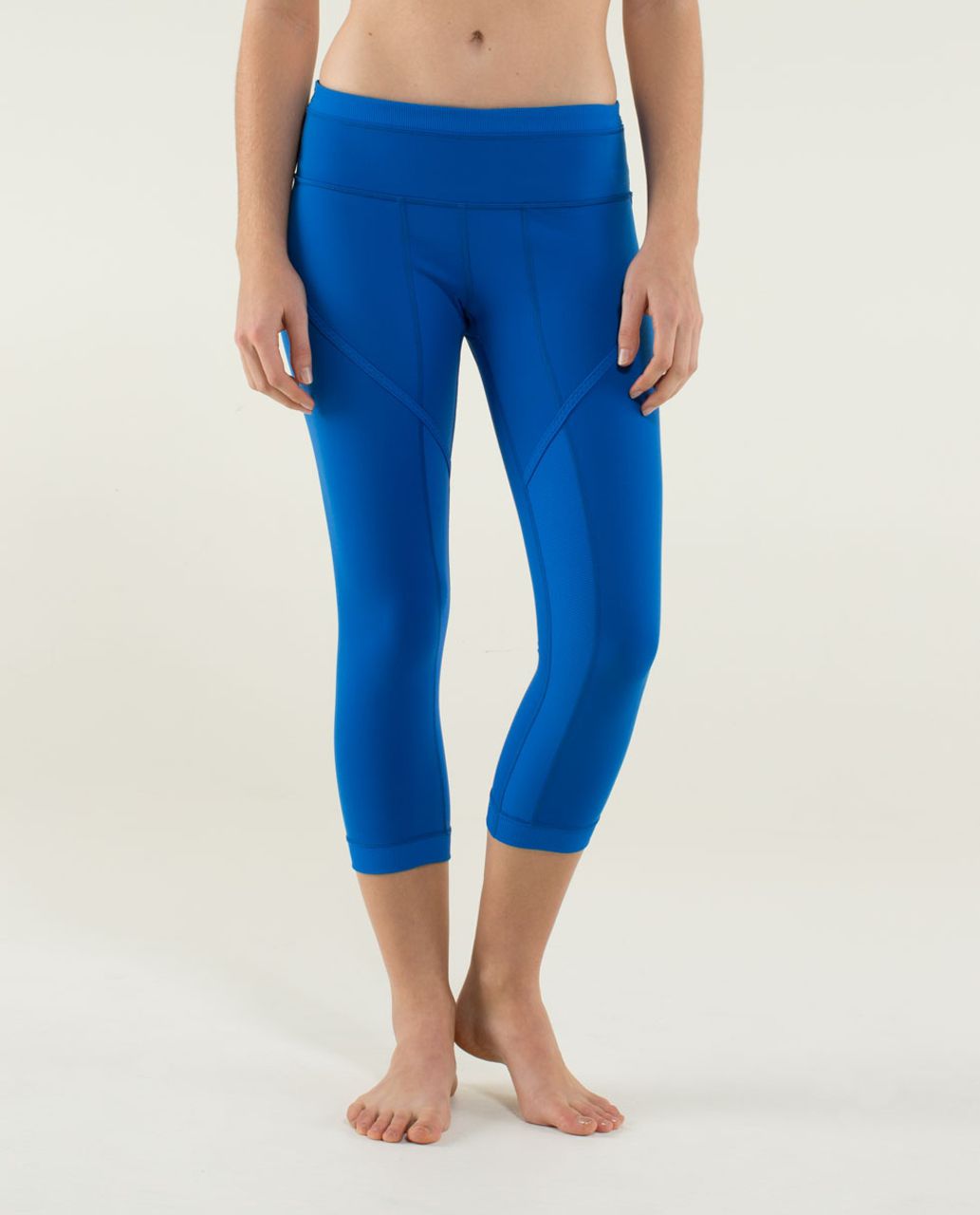 Lululemon Roll Out Crop - Baroque Blue