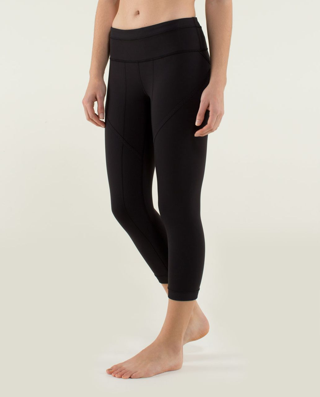 Lululemon Roll Out Crop - Black