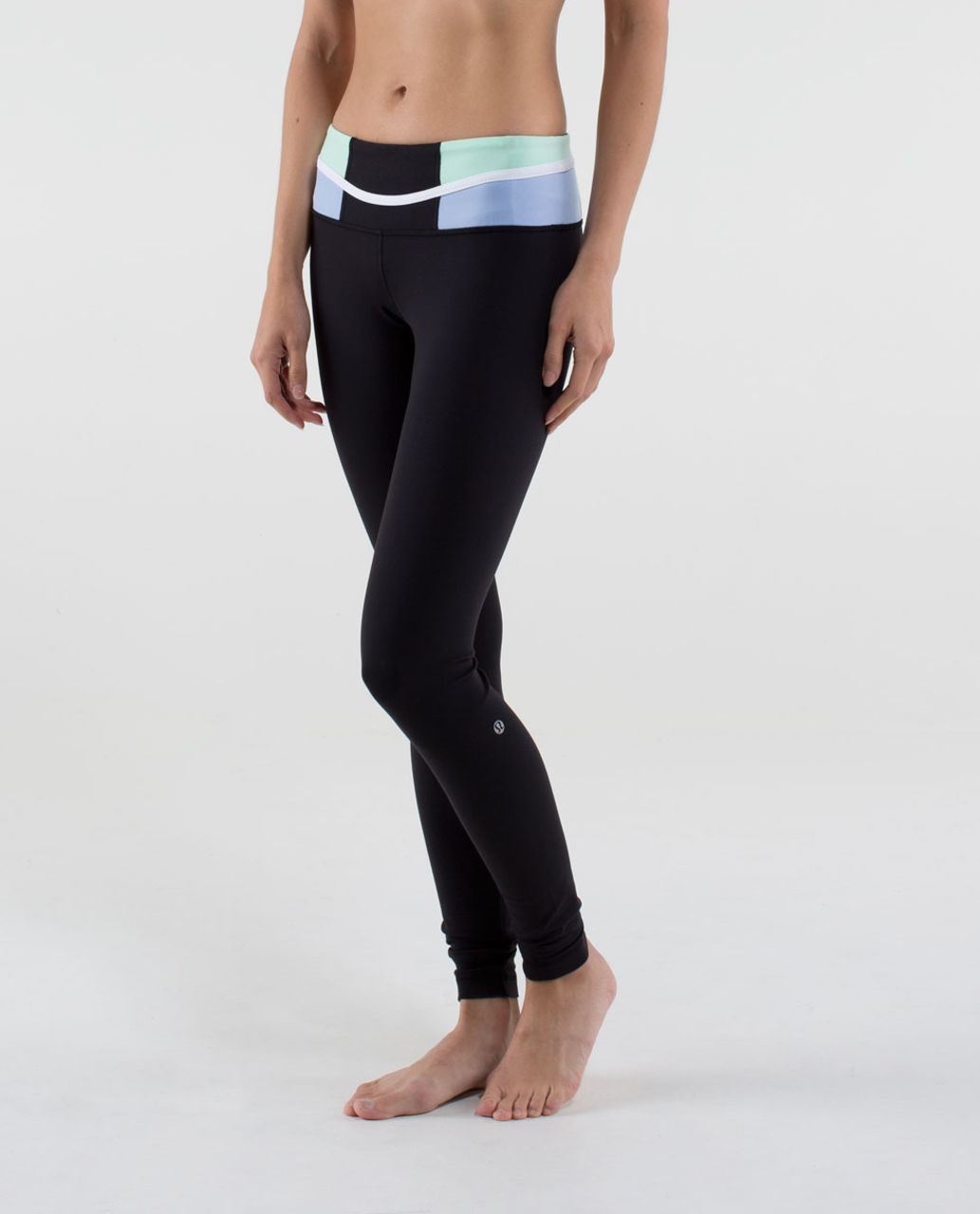 Lululemon Wunder Under Pant *Full-On Luon - Black / Quilt Winter 13-10