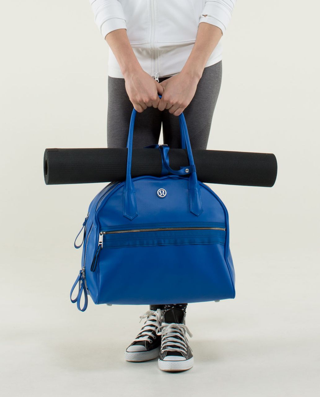 blue lululemon bag