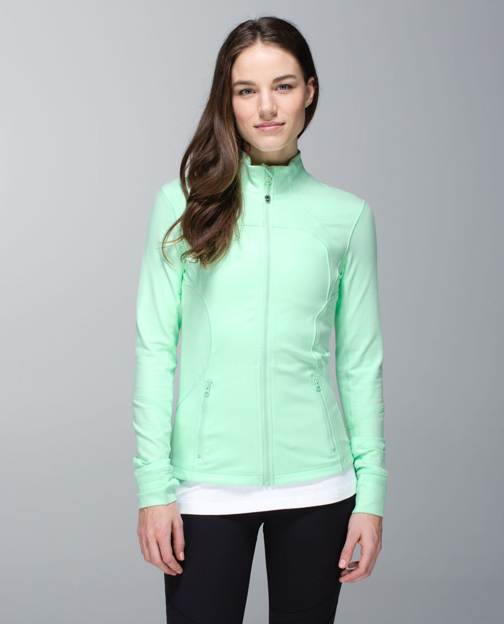 Lululemon Forme Jacket *Cuffins - Fresh Teal